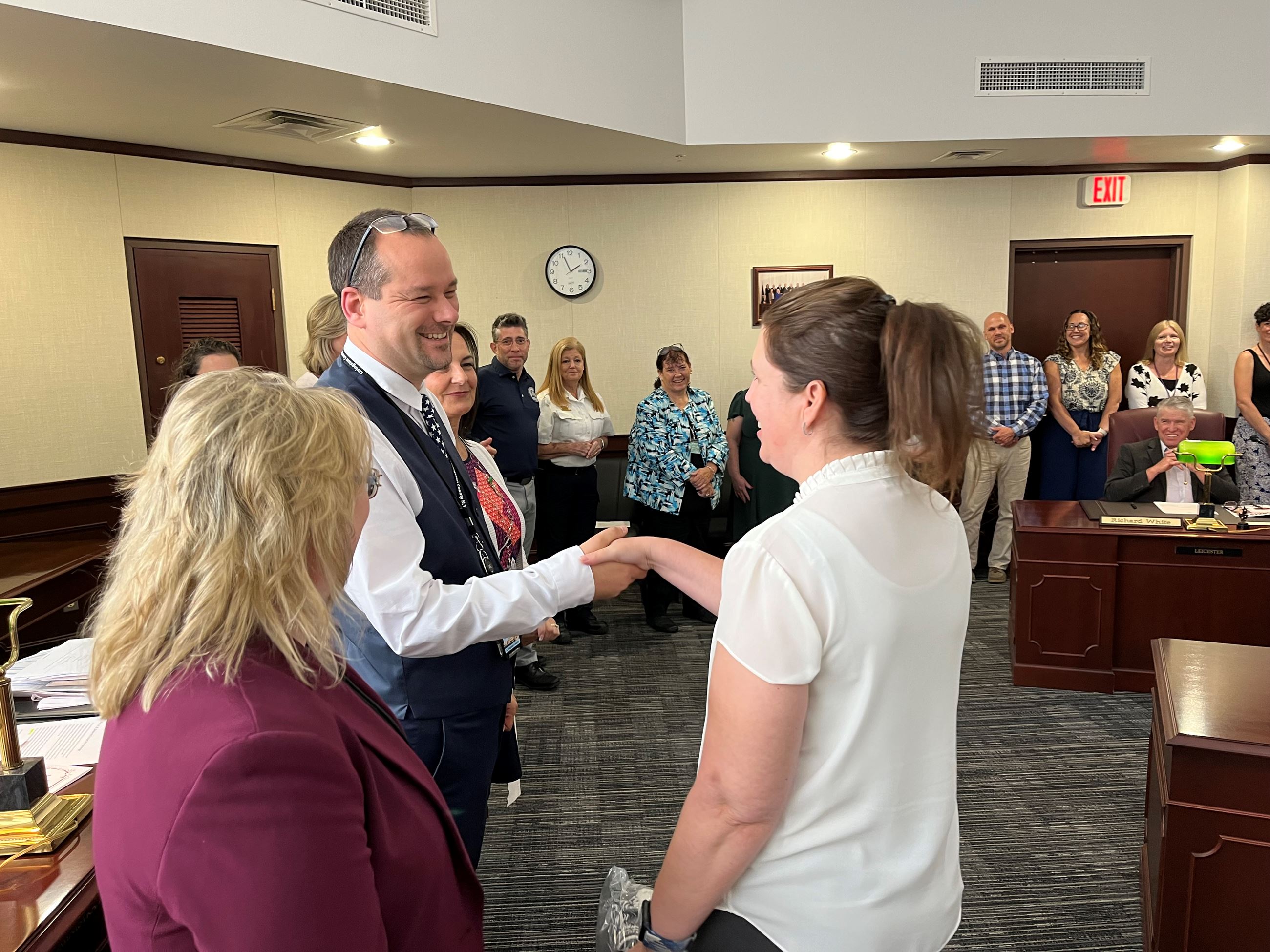 employee recognition ceremony