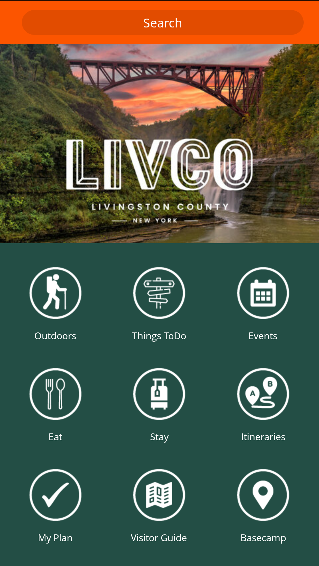 VisitLivCo Smartphone App