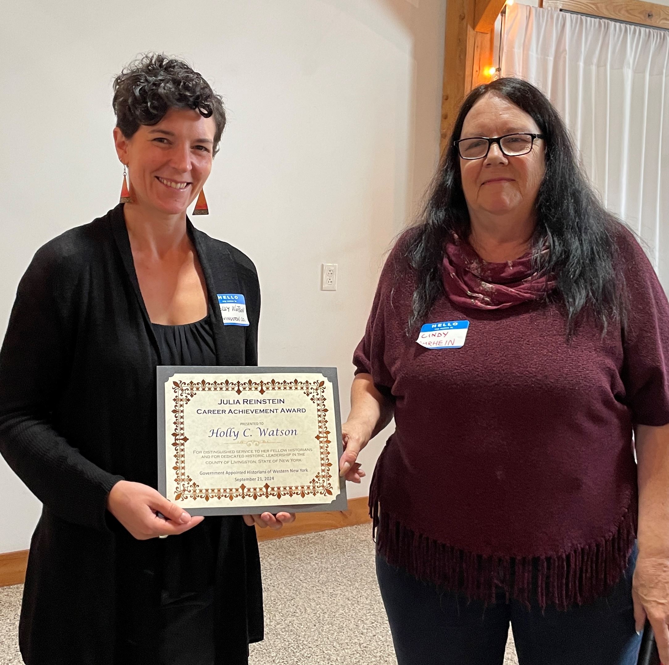 Reinstein Award - Watson