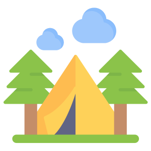 Campgrounds and Childrens Camps Logo Color