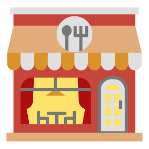 Restaurants and Food Logo Color